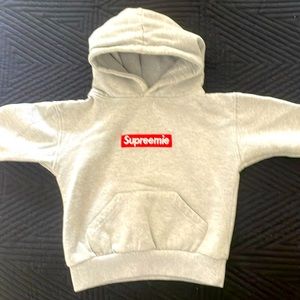 Little Giants “Supreemie” Kids Gray Hoodie